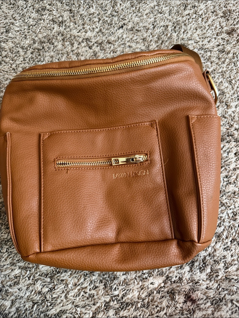 Fawn mini backpack camel